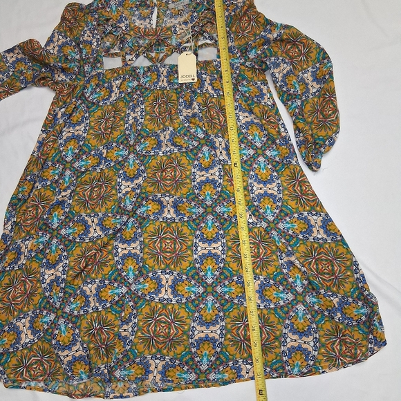 JODIFL New Women Size S Multicolor Floral Dress - Picture 14 of 16